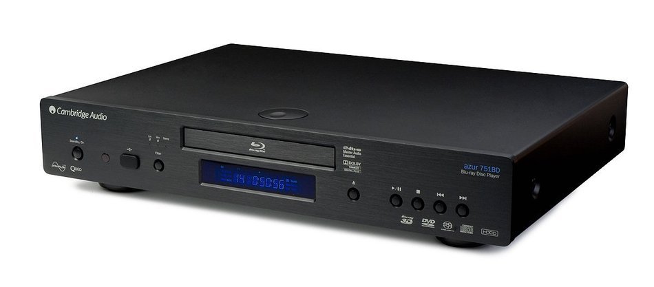 Cambridge Audio Azur 751BD 3D Compatible Universal Blu-ray Player, Black