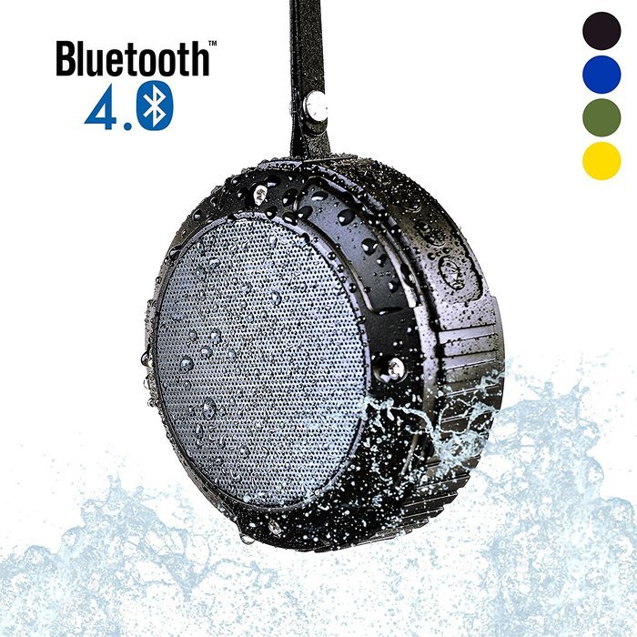 Waterproof Bluetooth Speaker, Alpatronix AX320 Ultra-Portable Wireless Shockproof Speaker with Built-in Mic, Passive... N10