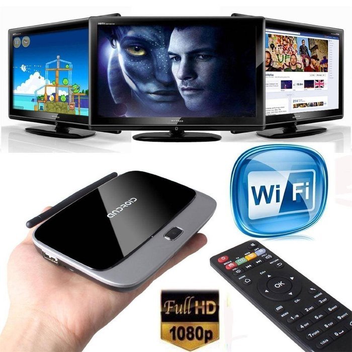 ELEGIANT CS918 2GB RAM 8GB ROM RK3188T Quad Core Android 4.4 Bluetooth TV Box Mini PC N2