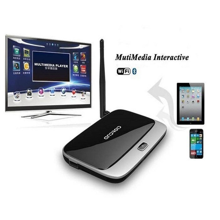 ELEGIANT CS918 2GB RAM 8GB ROM RK3188T Quad Core Android 4.4 Bluetooth TV Box Mini PC N4