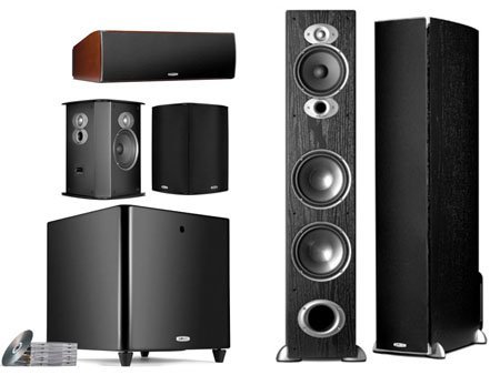 Polk Audio RTiA7 Home Theater System Black Color.