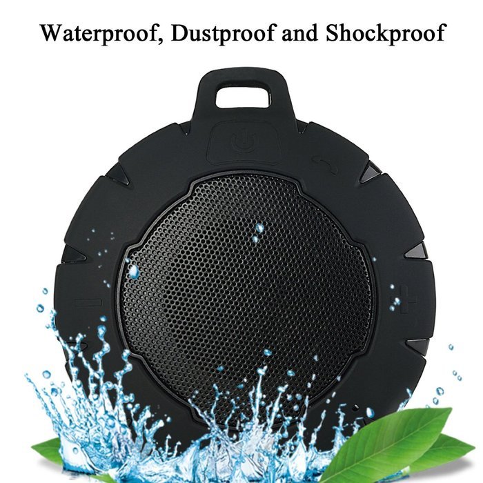 Waterproof Bluetooth Speaker, iXCC Portable Wireless Bluetooth 4.0 Speaker with Rich Bass, Hands-free Microphone... N3