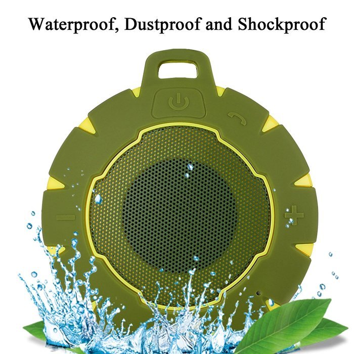 Waterproof Bluetooth Speaker, iXCC Portable Wireless Bluetooth 4.0 Speaker with Rich Bass, Hands-free Microphone... N10