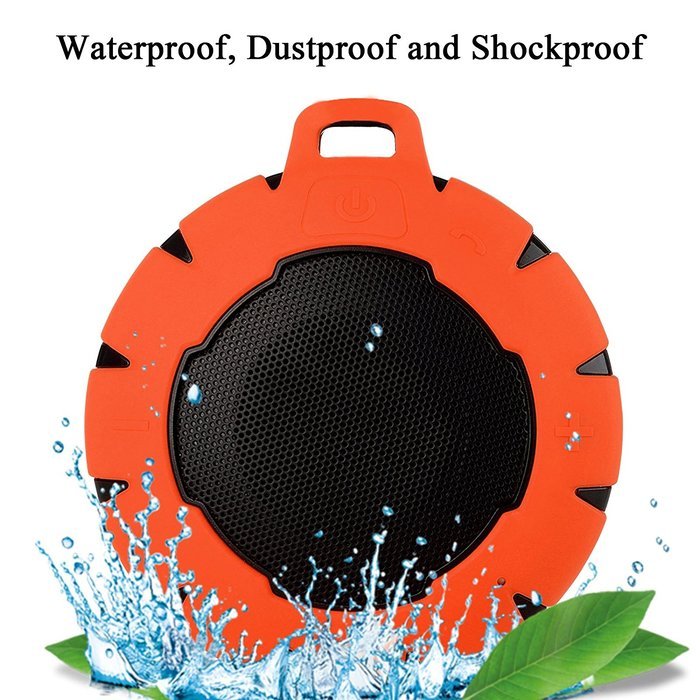 Waterproof Bluetooth Speaker, iXCC Portable Wireless Bluetooth 4.0 Speaker with Rich Bass, Hands-free Microphone... N17