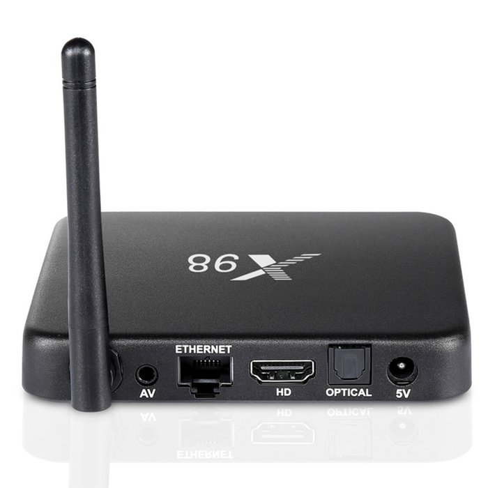 iNepo X98 Android 5.1 Smart TV BOX S905 2GB Ram 16GB Flash Kodi 16.0 Bluetooth 4.1 Support 4K H.265 Metallic Case... N3