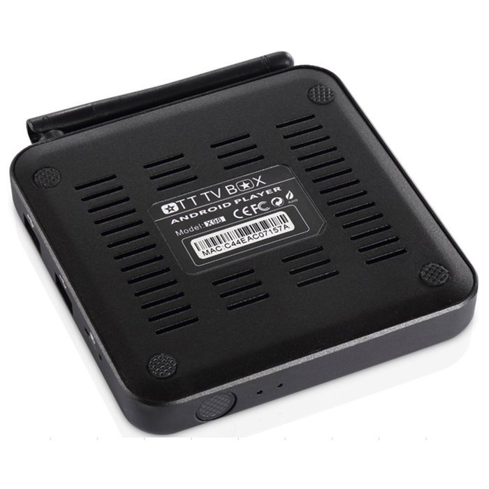 iNepo X98 Android 5.1 Smart TV BOX S905 2GB Ram 16GB Flash Kodi 16.0 Bluetooth 4.1 Support 4K H.265 Metallic Case... N4