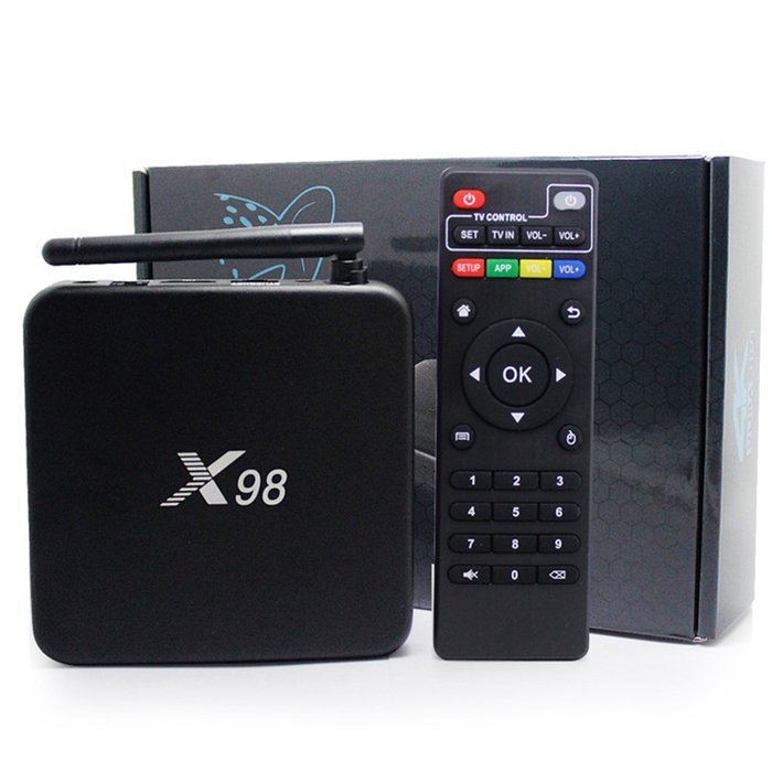 iNepo X98 Android 5.1 Smart TV BOX S905 2GB Ram 16GB Flash Kodi 16.0 Bluetooth 4.1 Support 4K H.265 Metallic Case... N5
