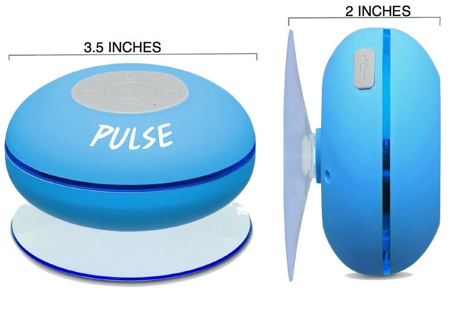CSJ Sound Pulse Wireless Pulse Bluetooth 4.0 Waterproof Speaker - Black N7
