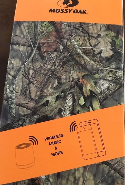 Mossy Oak Camo Bluetooth Portable Wireless Speaker N2