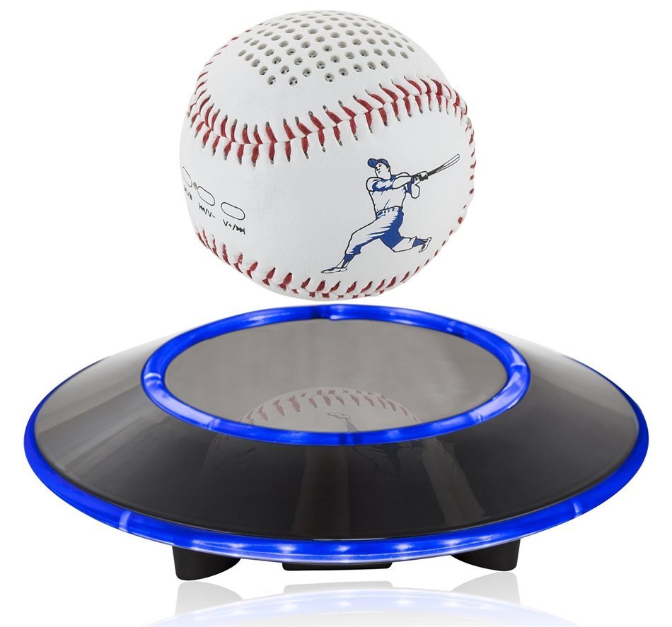 Levitating Bluetooth Speaker - Floating Wireless Speaker - SciFi Speaker by Wasserstein (Black) N13