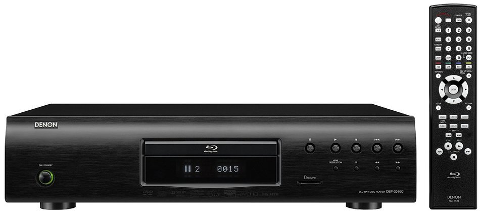 Denon DBP2010 Blu-ray/DVD/CD Player (Black)