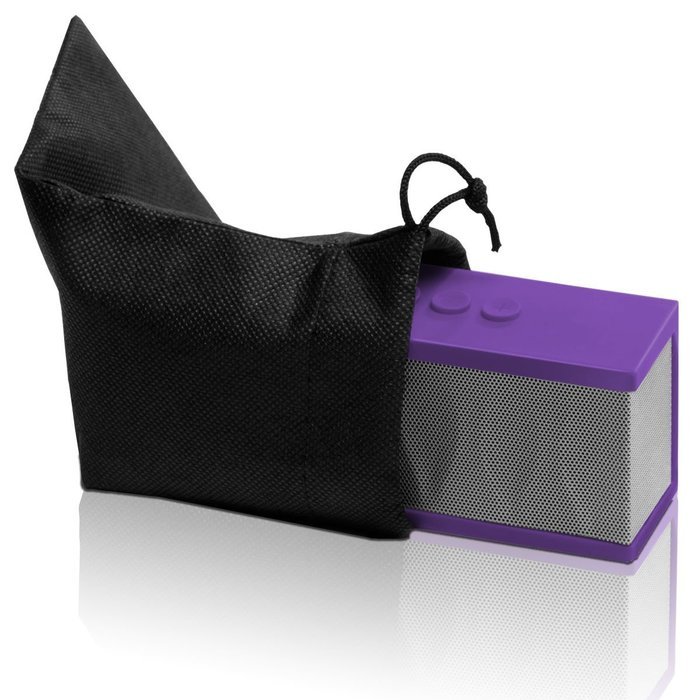 Photive CYREN Portable Wireless Bluetooth Speaker with Built in Speakerphone 8 hour Rechargeable Battery (Black) N16