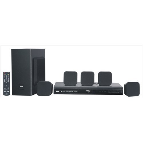 RCA - Home Theater System with Blu-ray Player RTB10323LW 200W
