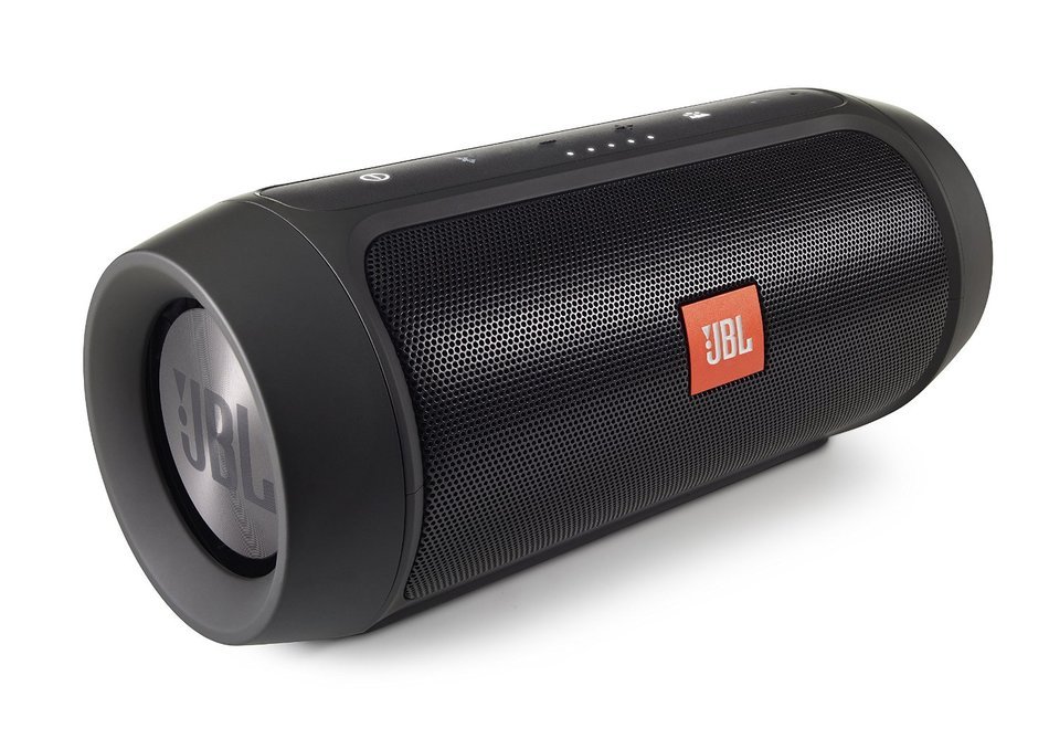 JBL Charge 2+ Splashproof Portable Bluetooth Speaker (Black) N2
