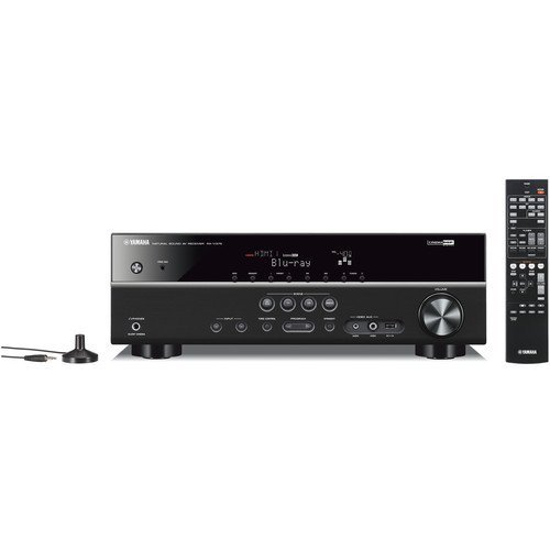 Yamaha 5.1 Channel 600 Watt Surround Sound Home Theater System with 8" Advanced YST Subwoofer N2