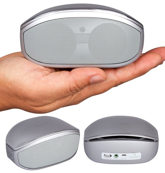 Bluetooth Speaker, Alpatronix AX400 Portable Mini Wireless Stereo Speaker with 6W Loud Volume, Subwoofer, Built-in... N10