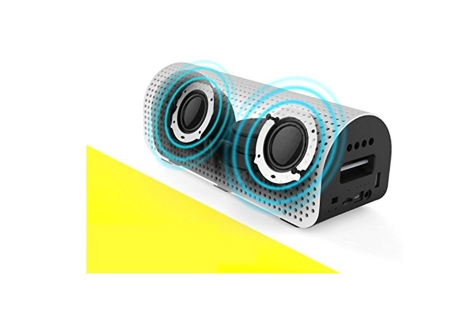 Wireless Bluetooth 4.0 Speaker 8800mAH Power Bank Rechargeable Battery Charger Hi-Fi Aluminum NFC TF Card AUX-in... N8