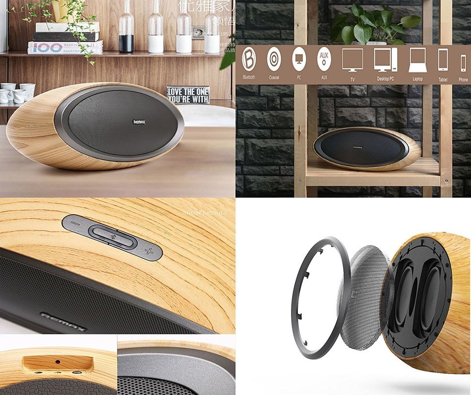Wireless Bluetooth 4.0 Speaker 8800mAH Power Bank Rechargeable Battery Charger Hi-Fi Aluminum NFC TF Card AUX-in... N11