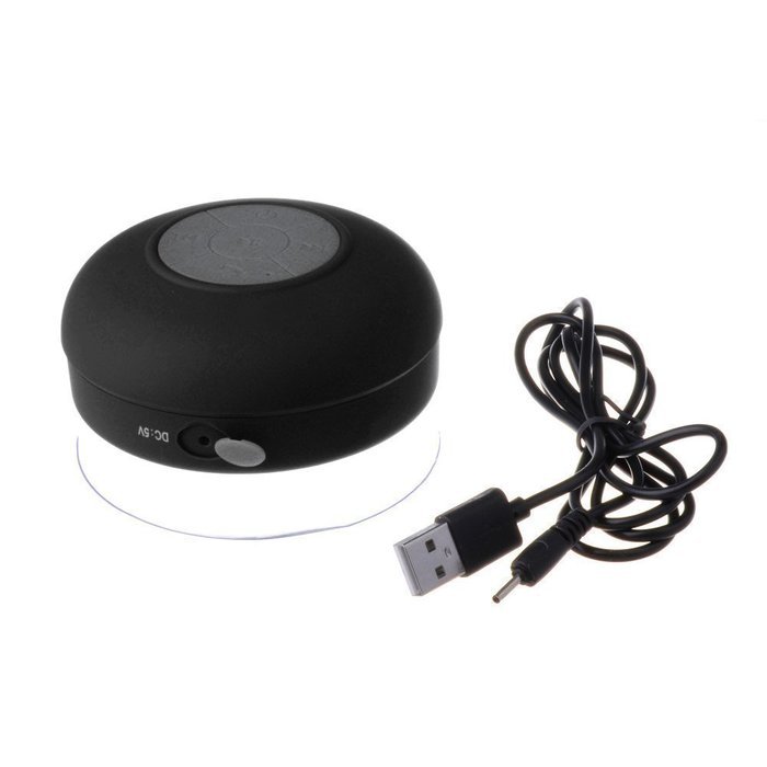 Buyit&reg; Waterproof Wireless Bluetooth Shower Speaker Hands-free Speakerphone Compatible with All Bluetooth Devices N7