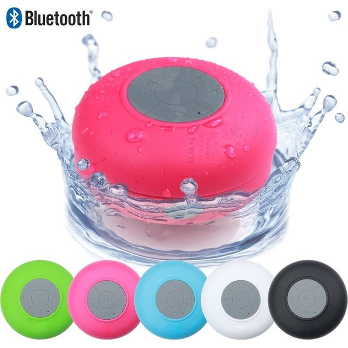 Buyit&reg; Waterproof Wireless Bluetooth Shower Speaker Hands-free Speakerphone Compatible with All Bluetooth Devices N8