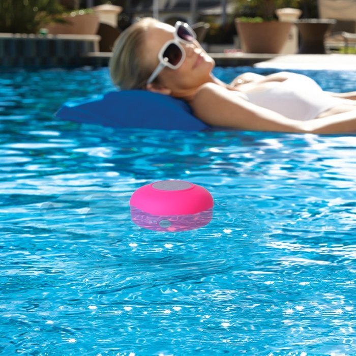 Buyit&reg; Waterproof Wireless Bluetooth Shower Speaker Hands-free Speakerphone Compatible with All Bluetooth Devices N13