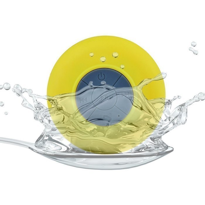 Buyit&reg; Waterproof Wireless Bluetooth Shower Speaker Hands-free Speakerphone Compatible with All Bluetooth Devices N14