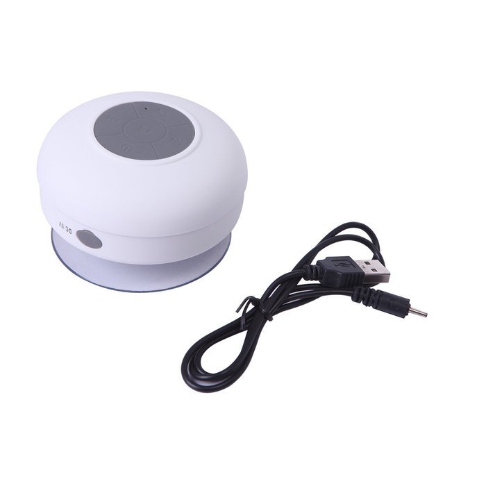 Buyit&reg; Waterproof Wireless Bluetooth Shower Speaker Hands-free Speakerphone Compatible with All Bluetooth Devices N28