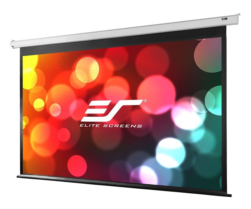Elite Screens VMAX2, 110-inch 16:9, Wall Ceiling Electric Motorized Drop Down HD Projection Projector Screen,... N19