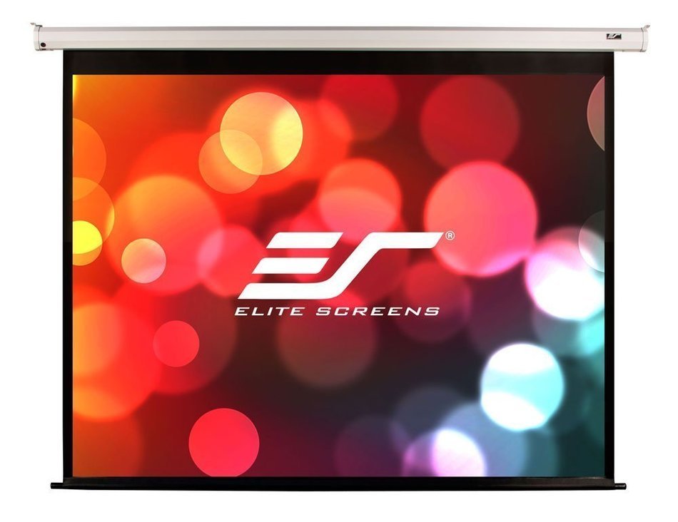 Elite Screens VMAX2, 110-inch 16:9, Wall Ceiling Electric Motorized Drop Down HD Projection Projector Screen,... N20