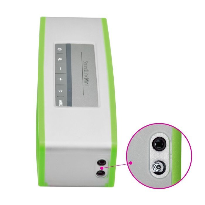 Shrmia TPU Speaker Bluetooth Travel Carry Pouch Soft Case Silicone Gel Rubber Cover for Bose Soundlink Mini 1... N10