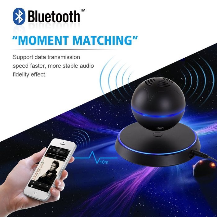 Wireless Music Speakers UPPEL Portable Levitating Floating Bluetooth4.0 Speaker Levitation Maglev Speaker Multicolor... N4