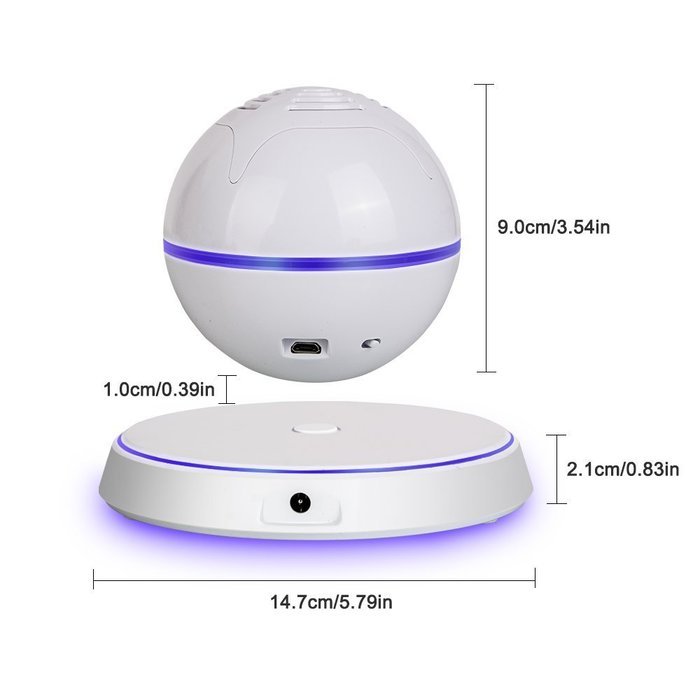 Wireless Music Speakers UPPEL Portable Levitating Floating Bluetooth4.0 Speaker Levitation Maglev Speaker Multicolor... N8