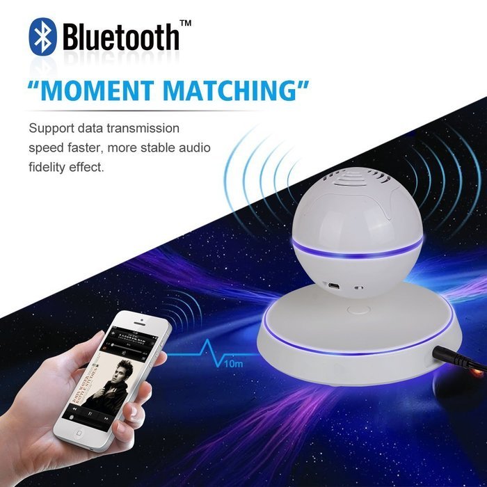 Wireless Music Speakers UPPEL Portable Levitating Floating Bluetooth4.0 Speaker Levitation Maglev Speaker Multicolor... N10