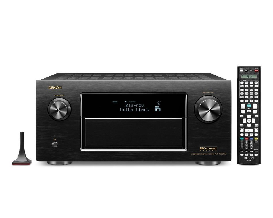 Denon AVRX7200WA 9.2 Channel Full 4K Ultra HD A/V Receiver with Bluetooth and Wi-Fi + Sennheiser HD201Headphones... N2