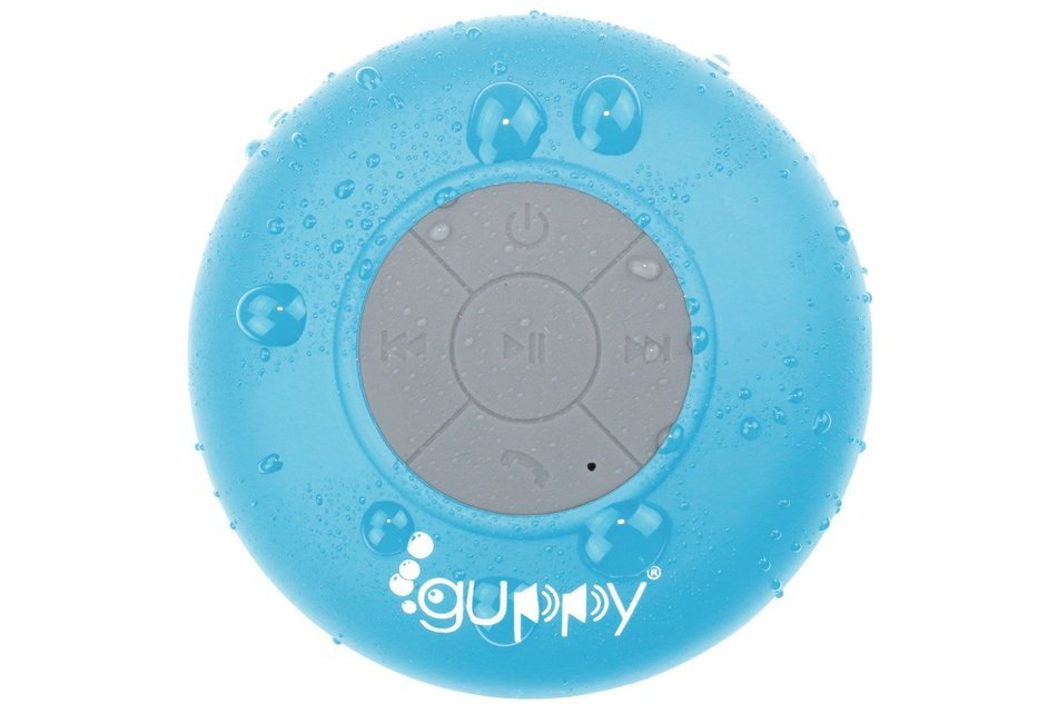 Guppy&reg; Water Resistant Bluetooth Shower Speaker - Wireless Portable Audio, New 2015 Model - Kid-friendly, Built-in... N18