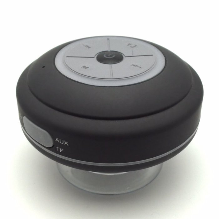 Guppy&reg; Water Resistant Bluetooth Shower Speaker - Wireless Portable Audio, New 2015 Model - Kid-friendly, Built-in... N25