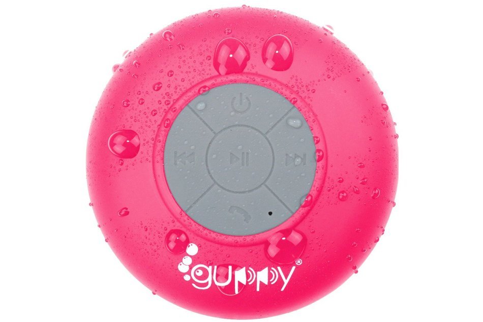 Guppy&reg; Water Resistant Bluetooth Shower Speaker - Wireless Portable Audio, New 2015 Model - Kid-friendly, Built-in... N35