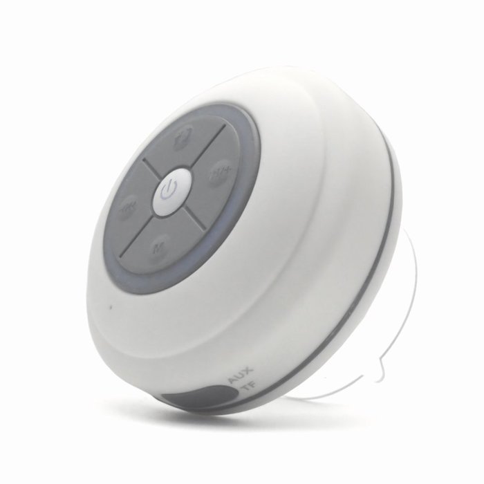 Guppy&reg; Water Resistant Bluetooth Shower Speaker - Wireless Portable Audio, New 2015 Model - Kid-friendly, Built-in... N38