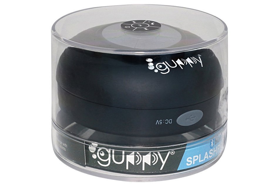 Guppy&reg; Water Resistant Bluetooth Shower Speaker - Wireless Portable Audio, New 2015 Model - Kid-friendly, Built-in... N49