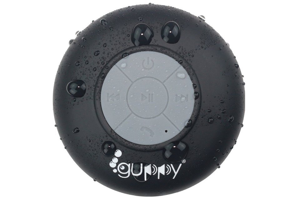 Guppy&reg; Water Resistant Bluetooth Shower Speaker - Wireless Portable Audio, New 2015 Model - Kid-friendly, Built-in... N52