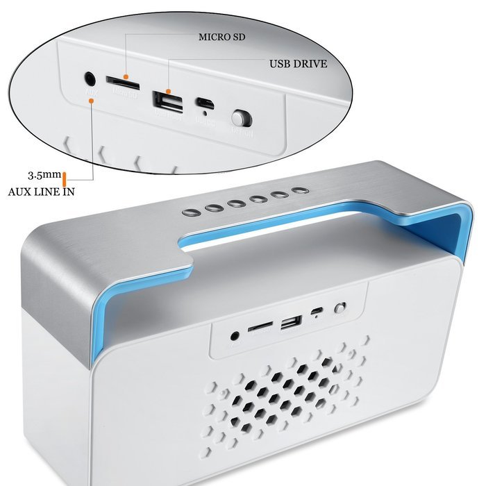 Bluetooth Stereo Speakers Portable, LNKOO Classic Sound Cannon Wireless Powerful Sound with Enhanced Bass Surround... N12