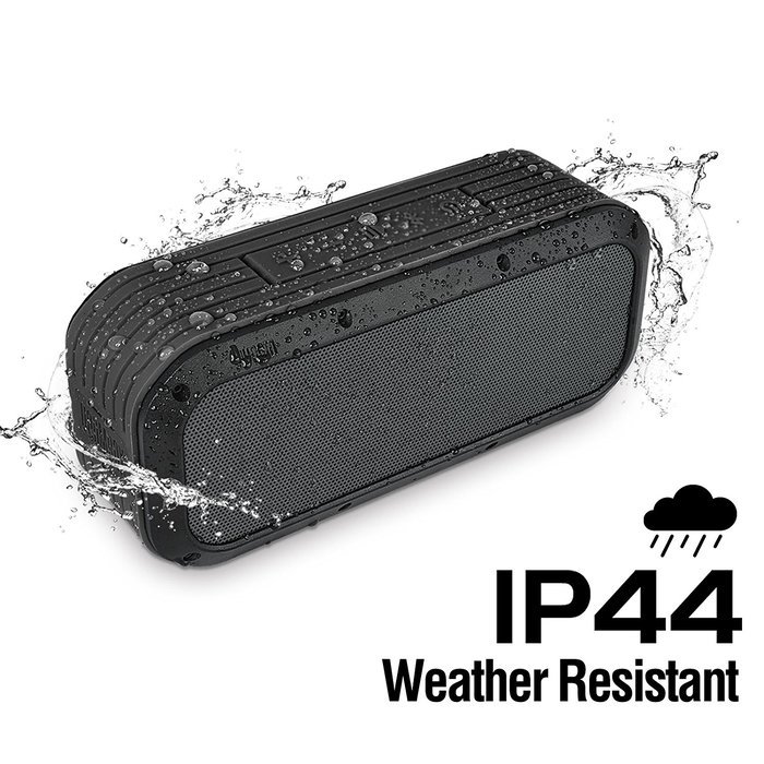 Divoom Outdoor2 Stereo Wireless Bluetooth Speaker (Black) N5