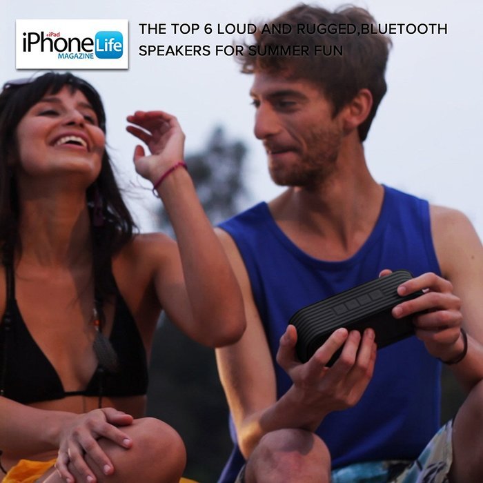 Divoom Outdoor2 Stereo Wireless Bluetooth Speaker (Black) N8