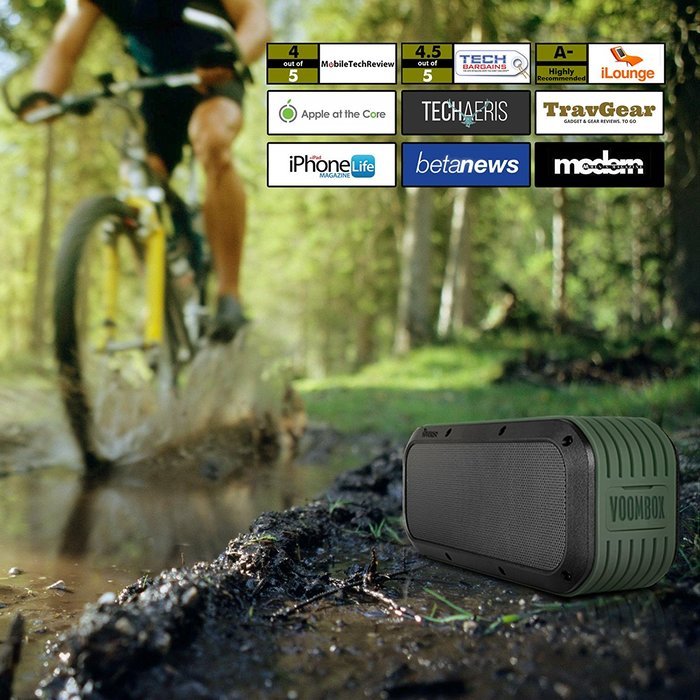 Divoom Outdoor2 Stereo Wireless Bluetooth Speaker (Black) N16