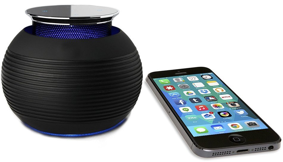Wireless Bluetooth Speaker- BLKBOX POP360 Hands Free Bluetooth Speaker - for iPhones, iPads, Androids, Samsung... N9