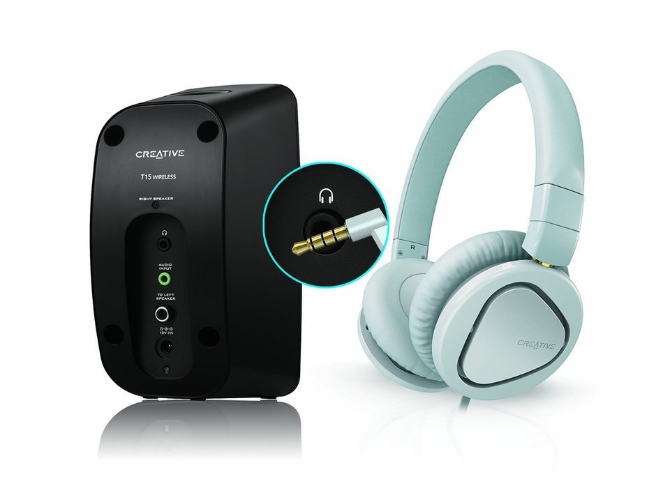 Creative T15 Wireless Bluetooth 2.0 Computer Speaker System N7