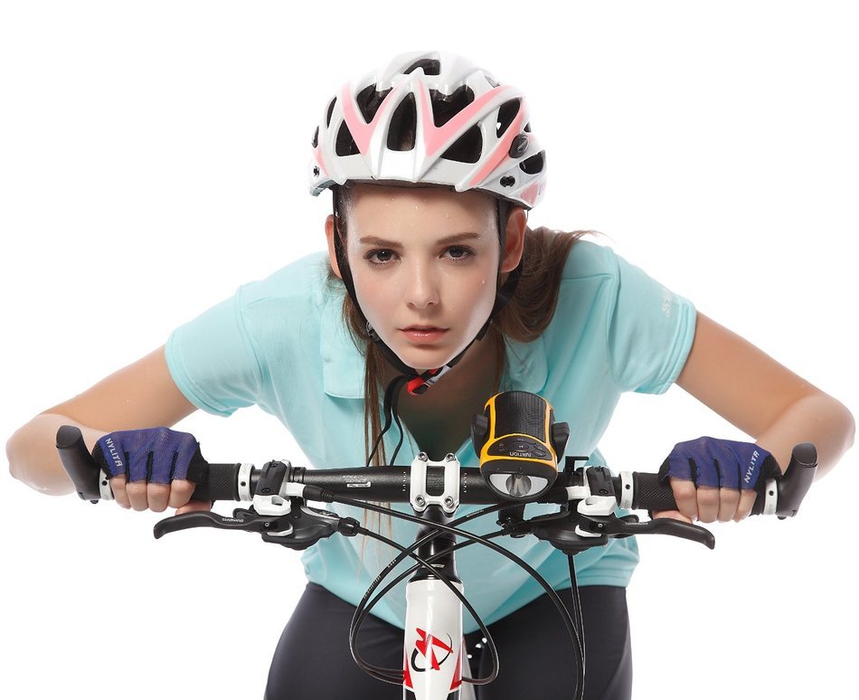Ivation Bike Beakin: Portable Rechargeable Bluetooth Speakers & MP3 Player w/ MicroSD Card Slot, AUX Input, FM... N5