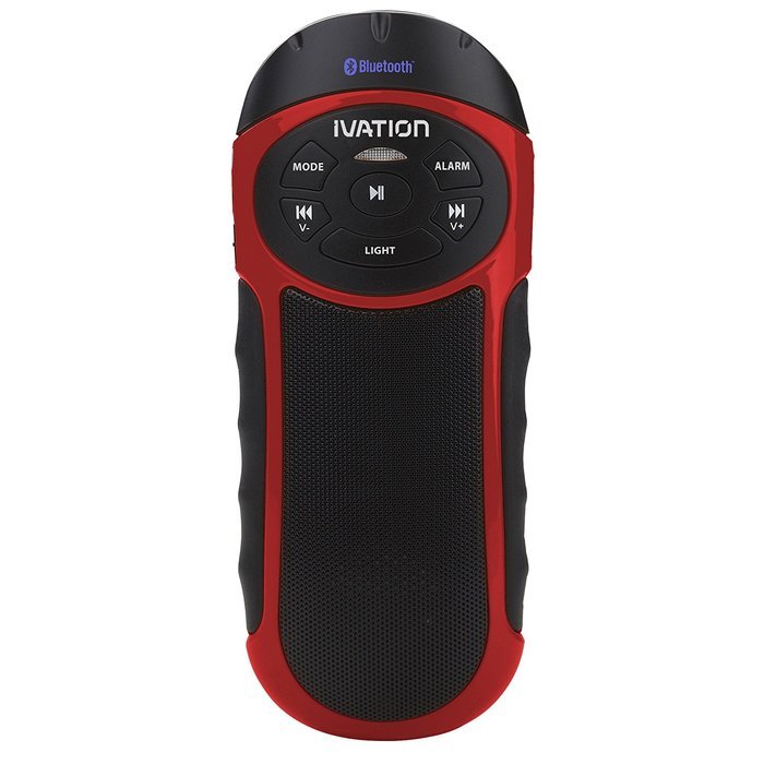 Ivation Bike Beakin: Portable Rechargeable Bluetooth Speakers & MP3 Player w/ MicroSD Card Slot, AUX Input, FM... N9