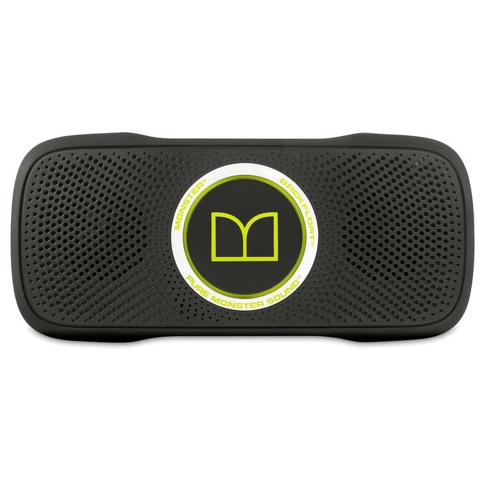 Monster SuperStar BackFloat Waterproof Bluetooth Speaker and Monster Mobile PowerCard Portable Battery N4