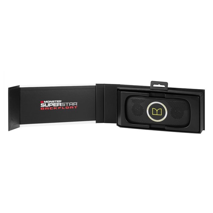 Monster SuperStar BackFloat Waterproof Bluetooth Speaker and Monster Mobile PowerCard Portable Battery N6